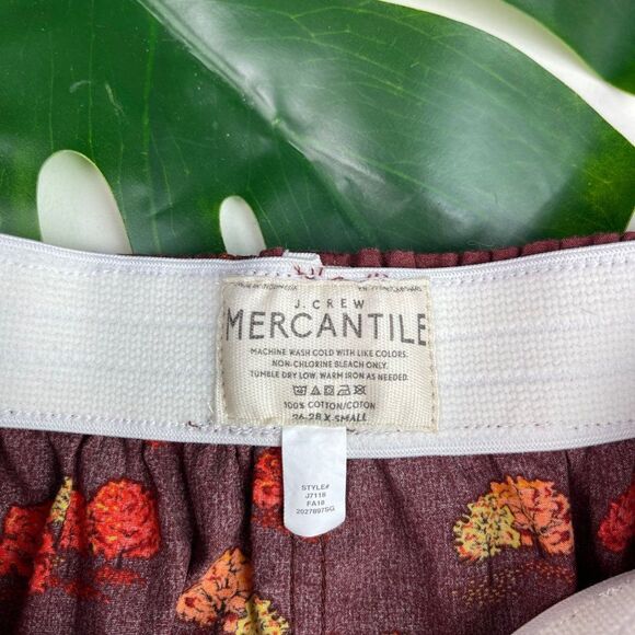 J. Crew Fall Tree Print Boxers - Picture 7 of 7